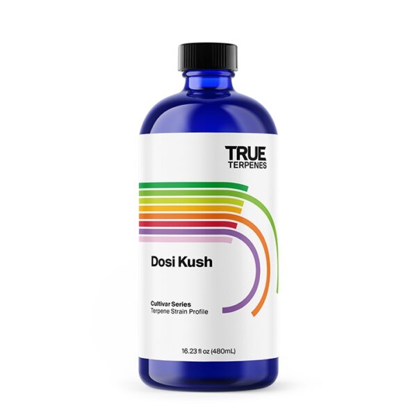 True Terepnes Dosi Kush Cultivar Series bottle