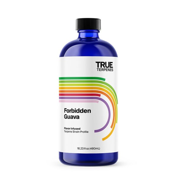 True Terpenes Forbidden Guava Flavor Infused terpenes bottle - new look